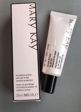 База основа под макияж праймер  мери кей mary kay primer spf 15