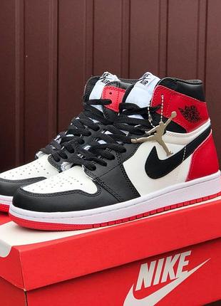 Високі nike air jordan  🆕 жіночі високі шкірян кросівки  🆕 найк аир джордан