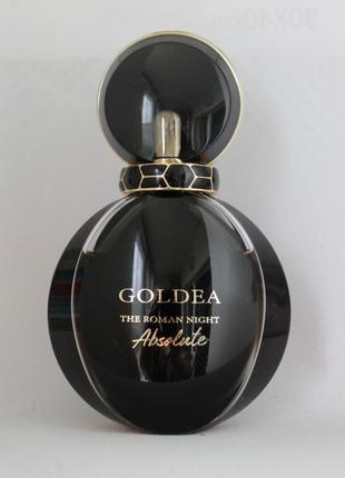 Оригинальный цветочно-шипровый аромат bvlgari goldea the roman night absolute