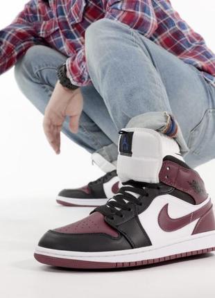 Nike jordan high❤️36рр-45рр❤️кросівки найк джордан 1, кроссовки демисезонные найк джордан10 фото