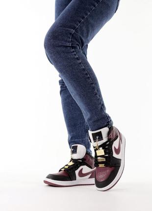 Найк джордан 1 кроссовки nike jordan (36рр - 45рр) кросівки найк джордан6 фото
