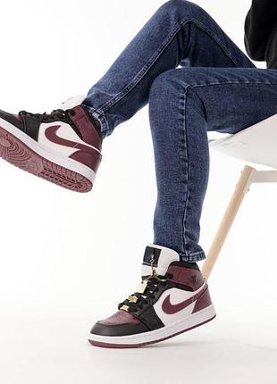 Найк джордан 1 кроссовки nike jordan (36рр - 45рр) кросівки найк джордан5 фото