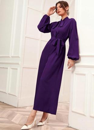 Shein фіолетовий комбінезон