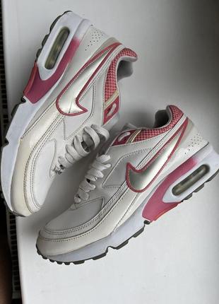 Кросівки фірмові білі nike air max