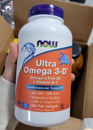 Ультра омега 3 epa/dha 900 мг в одній капсулі, сша, ultra omega 3d1 фото