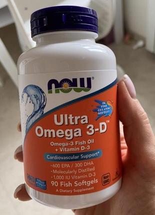 Ультра омега 3 epa/dha 900 мг в одній капсулі, сша, ultra omega 3d2 фото