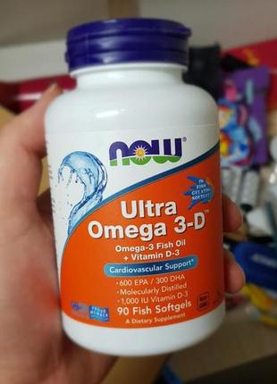 Ультра омега 3 epa/dha 900 мг в одній капсулі, сша, ultra omega 3d3 фото