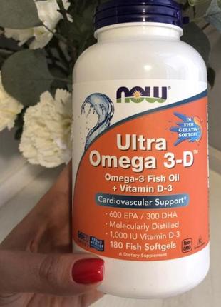 Ультра омега 3 epa/dha 900 мг в одній капсулі, сша, ultra omega 3d4 фото