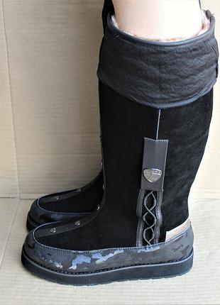 Чоботи luhta, sulava ms, snow boots 475582400 натуральна замша оригінал6 фото