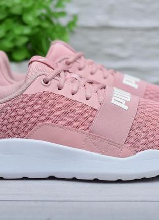40.5 размер. розовые женские кроссовки puma wired. оригинал