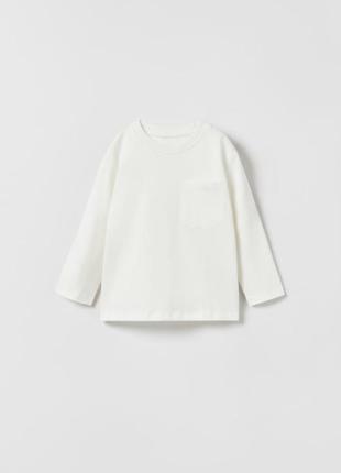 Базовый однотонный реглан zara, новая коллекция