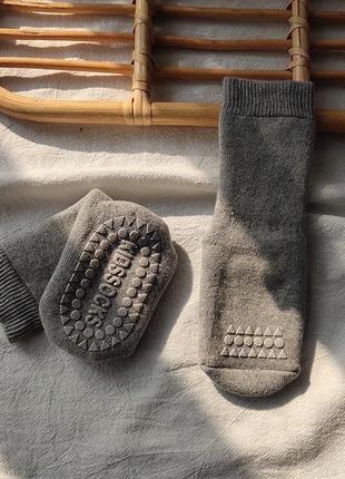 Теплі носочки антиковзаючі шкарпетки махрові6 фото