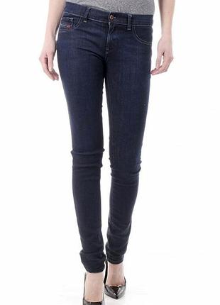 Джинс diesel livier super slim jegging low waist fit pants