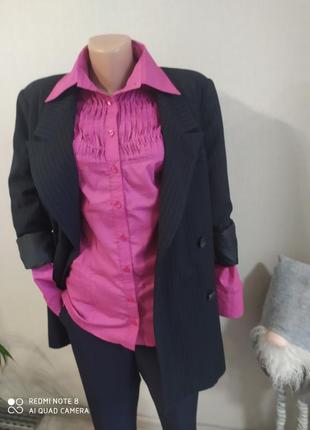 Яркая рубашка-блузон, новая