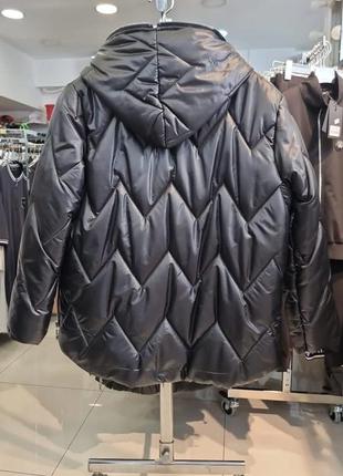 Нереально стильная куртка, люкс качество, zanardi,черная м,последняя.8 фото