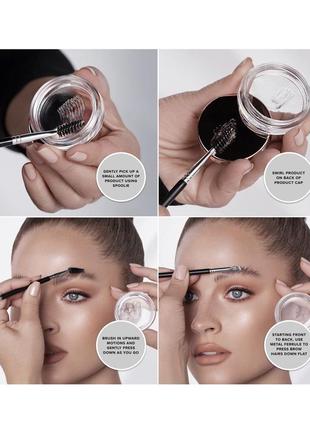 Anastasia beverly hills brow freeze styling wax идеальный воск для бровей4 фото