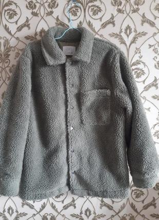 Куртка бренд zara  меховушка, размер 152 (11-12лет)1 фото