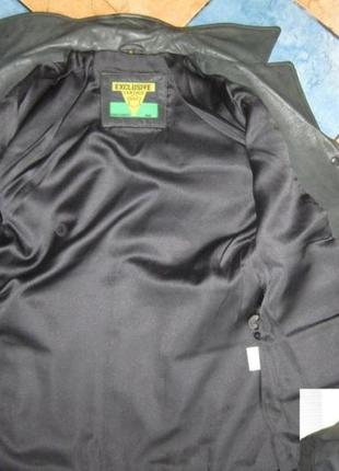 Женская классическая кожаная куртка exclusive leather. германия. 50р. лот 662