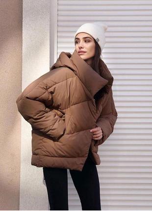 Куртка пуховик зима до -20°с, з капюшоном4 фото