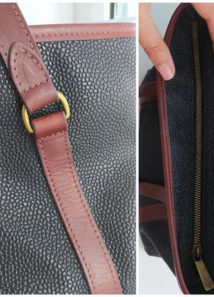 Винтажная кожаная сумка mulberry2 фото