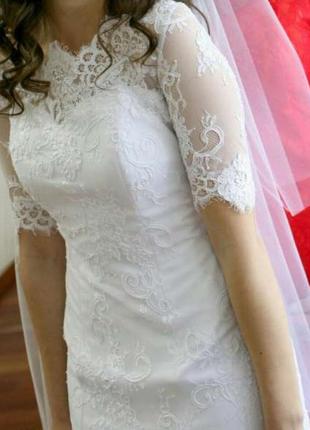 Весільна сукня angelo bianko4 фото