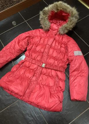 Пуховик дитячий,рожевий пуховик зимовий ,червоний пуховик ,зимова куртка