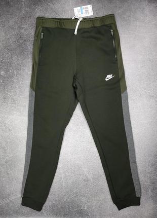 Nike nsw hybrid fleece спортивні штани джогери спортивные штаны джогеры2 фото