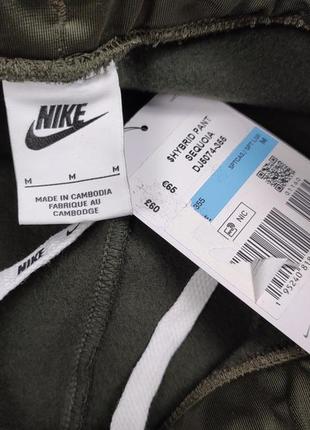 Nike nsw hybrid fleece спортивні штани джогери спортивные штаны джогеры6 фото