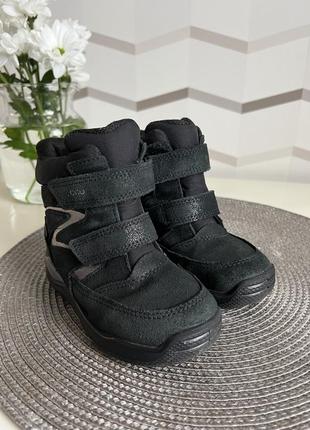 Зимние ботинки ecco