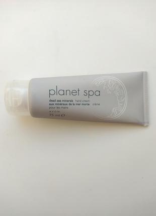 Крем для рук з мінералами мертвого моря серії planet spa від avon