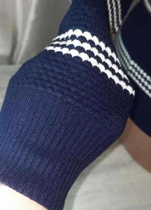 Кофта 48 46 44 42 р. хлопок полоска морская полоса размеры синий цвет кофточка вязка свитер классика качество супер4 фото