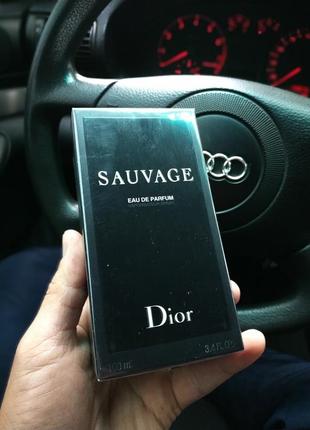 Парфумована парфюмированная вода dior sauvage 100 ml.6 фото