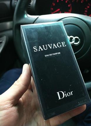 Парфумована парфюмированная вода dior sauvage 100 ml.