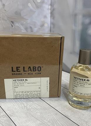 Парфюмована вода унісекс le labo vetiver 46 . 100 мл