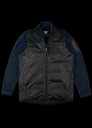 Незвичайна унісекс-стеган cargo жилетка fear of god теч фліс vest безрукавка кишені вітровка парку