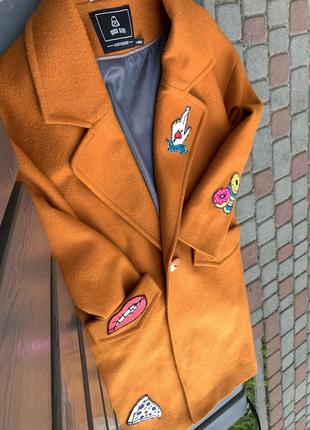 Осіннє пальто в стилі zara та max mara 100% шерсть, по якості краще ніж з кашеміру