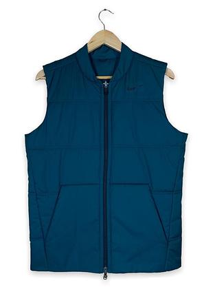 Оригинальная двухсторонняя дутая жилетка fear of good безрукавка ветровка swoosh бомбер куртка