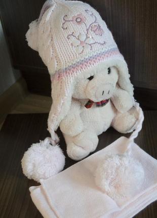 Теплий головний набір на 48-52 розмір