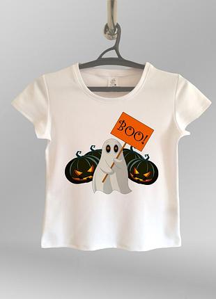 Жіноча футболка з принтом на хелловін halloween