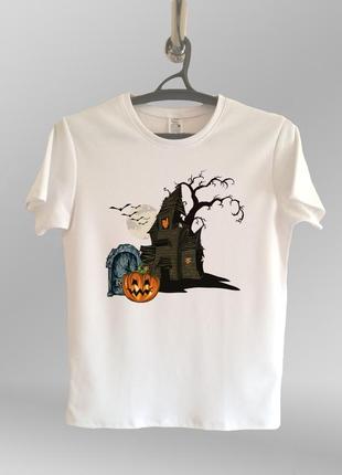 Чоловіча футболка з принтом на хелловін halloween