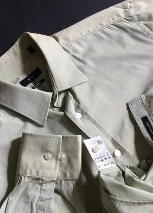 Чоловіча сорочка boss hugo boss оригінал розмір 41 16