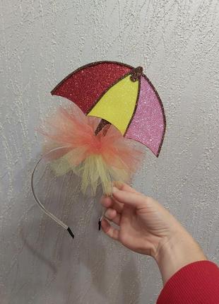 Обруч ободок парасольки, зонтика1 фото