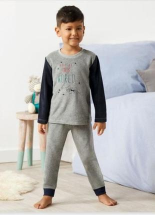 Велюрова піжама lupilu,домашній костюм