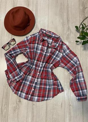 Сорочка у клітинку/сорочка база .