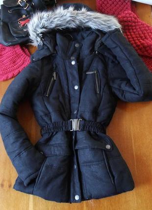 Теплая зимняя куртка garcia jeans, новая, ни разу не ношенная!1 фото
