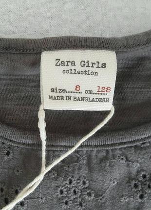 Кофта реглан zara із вставкою (дівч. 8 p.) 4