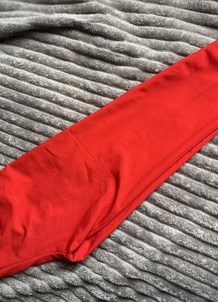 Червоні класичні штани3 фото