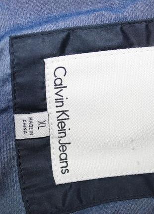 Зимняя теплая мужская куртка пуховик calvin klein jeans оригинал сша4 фото