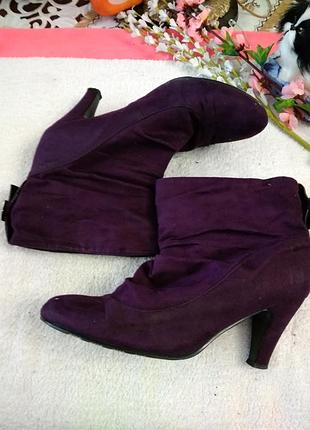 Чобітки.(еко замш)