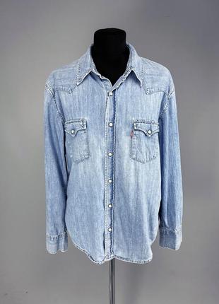 Рубашка джинсова levis, фірмова